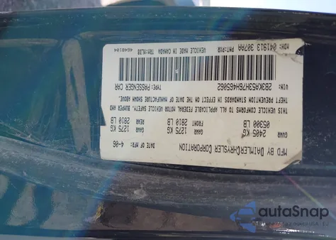 2006 Dodge Charger Rt from USA, damaged, VIN 2B3KA53H76H465062